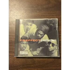 F.S. EFFECT So Deep It's Bottomless CD 1991 Rap Hip Hop